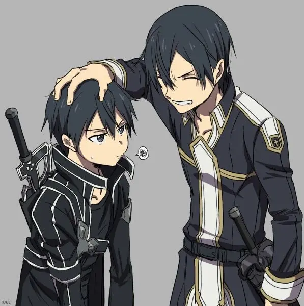 Từng biểu cảm của Kirito đều đầy cảm xúc, siêu đẹp và rất đậm chất anime.