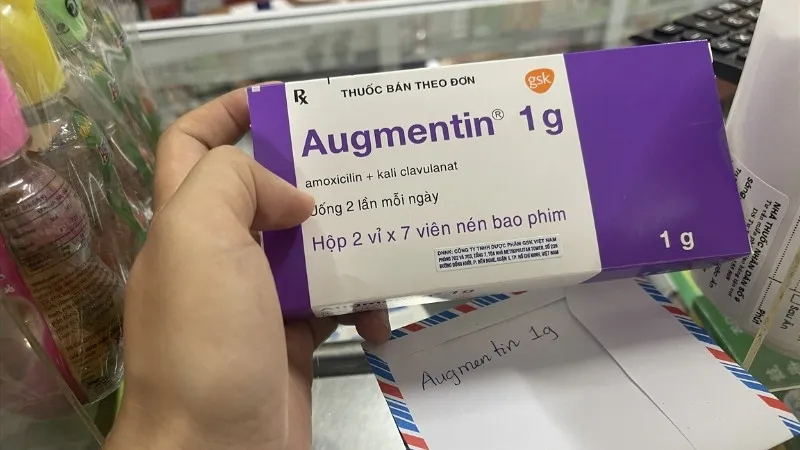 Một số ghi chú khi mua Augmentin 2