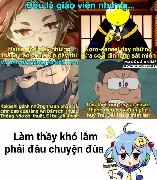 Những hình ảnh anime rất thú vị đến nỗi bạn không thể ngừng cười!