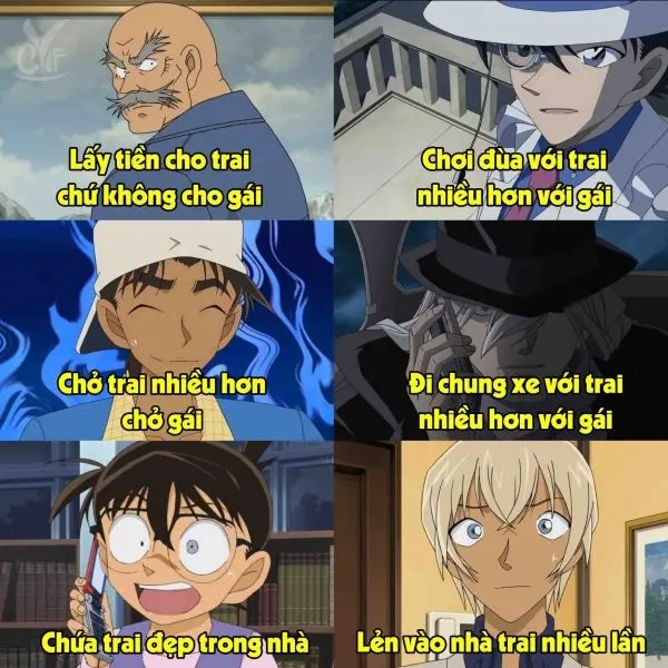 Một loạt các bức ảnh anime dễ thương và dễ thương mỉm cười thoải mái!