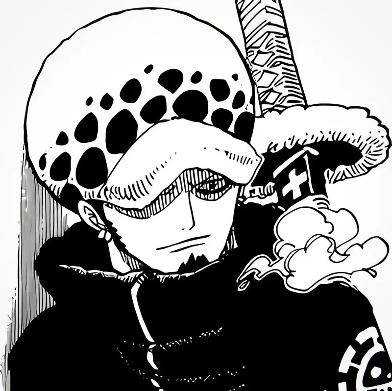 Trafalgar D Water Law PFP Avatar ấn tượng