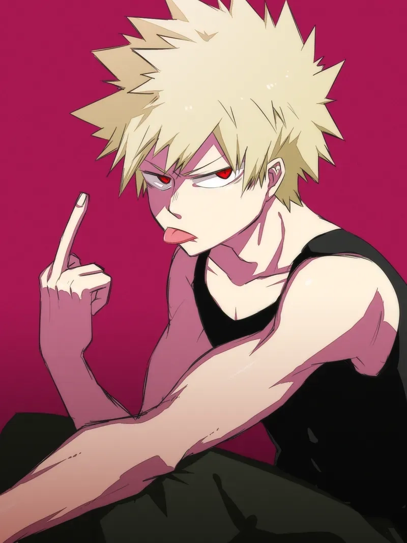 Katsuki Bakugou là một nhân vật xuất sắc trong Boku No Hero Academia