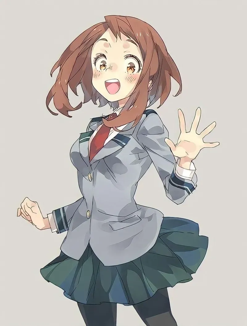 Ochaco Uraraka cao bao nhiêu?