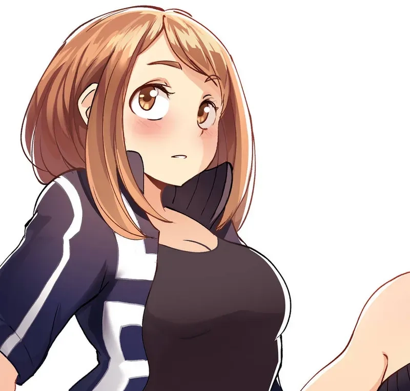 MHA uraraka ochako là một nữ anh hùng có ước mơ giúp đỡ mọi người