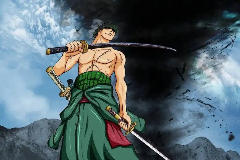 Khám phá hình ảnh của Roronoa Zoro thông qua các vị trí chiến đấu