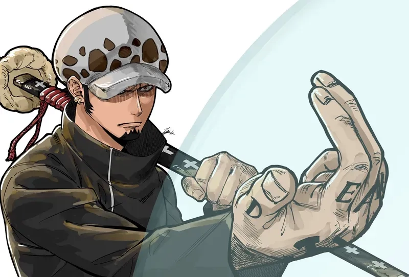 Trafalgar d Luật nước Onigashima Trận chiến khốc liệt tại Wano Quoc