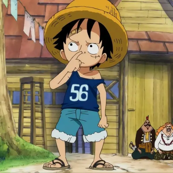 Đắm chìm trong sự cô đơn của Luffy thông qua các bức ảnh anime.