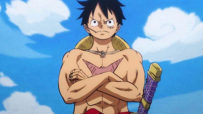 Khám phá những bức ảnh anime của Luffy một mình.