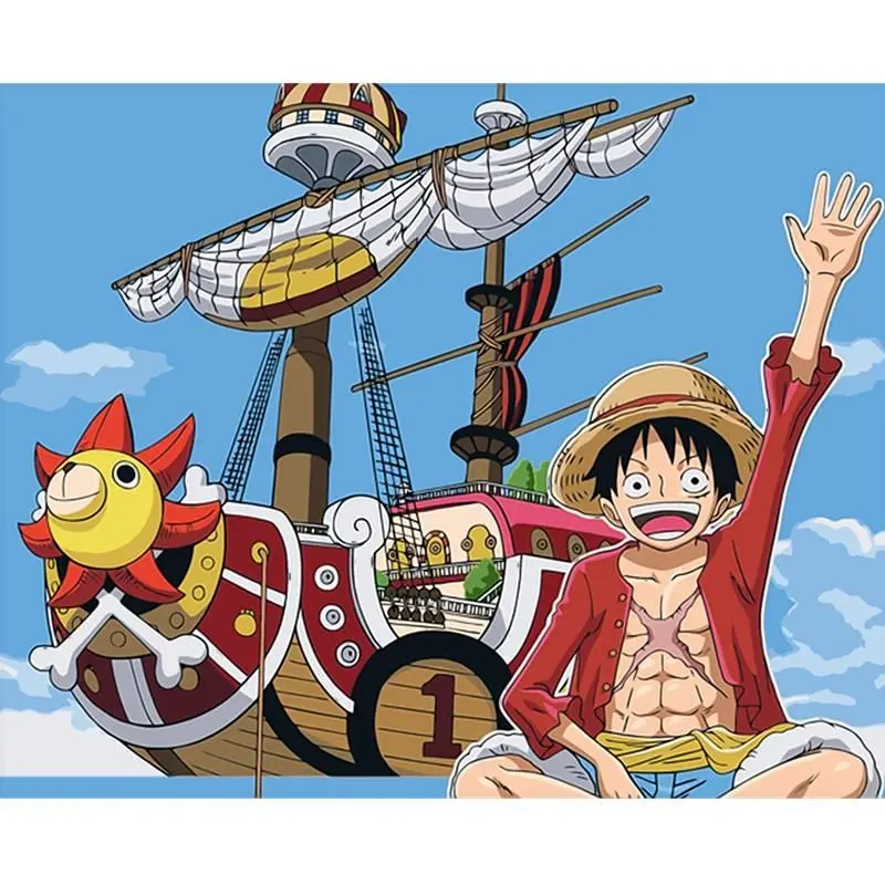 Tình bạn giữa Luffy và đồng đội của anh ấy là thông qua mỗi bức ảnh anime.