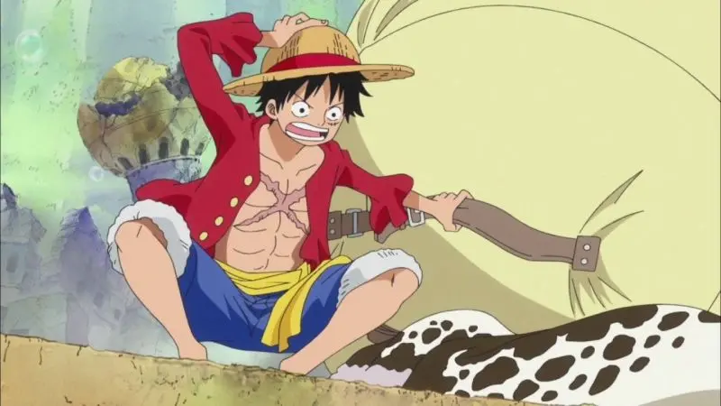 Luffy phải dũng cảm khi chiến đấu một mình.